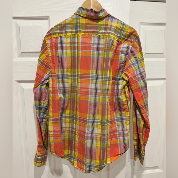 Bonobos Plaid Button Down, Size Large, Standard Fit - Picture 2 of 6